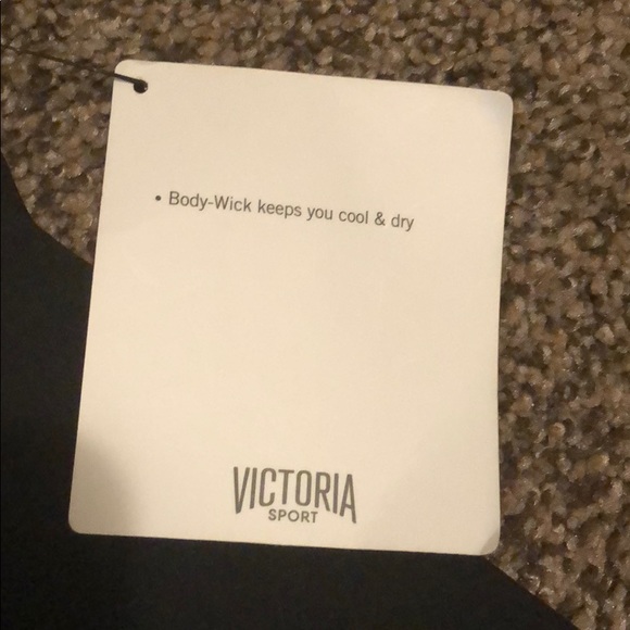 💥NWT Victoria sport black tank mesh exercise - Picture 5 of 7